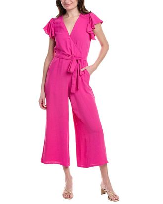 Vince Camuto Flutter Sleeve Jumpsuit