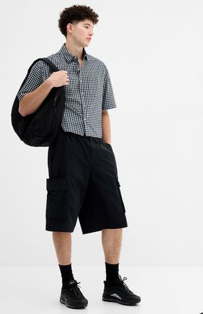 Nike Mens Parachute cargo Bermuda Shorts Oversized fit