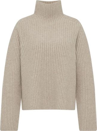 Drykorn Turtleneck Trui - Dames - Coltruien - Beige - L - Wol - Truien & Vesten
