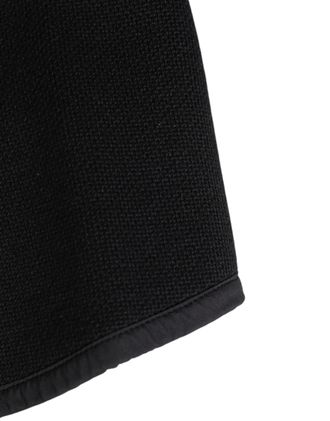Dolce & Gabbana Black Lace Stole Knitted Dg Logo Men One Size Scarf 38+02+pa+pp+wo
