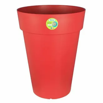 Riviera & Bar Riviera - Maceta De Flores Soleilla - Redonda - &Oslash; 50 X 66 Cm - Rojo