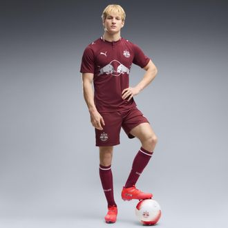 Puma Shorts FC RB Salzburg 26/27 da uomo, Abbigliamento, Rosso, 3XL