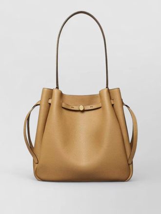 Tory Burch romy large leather bucket shoulder bag