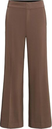 Inwear Broek - Dames - Wijde Broeken - Bruin - S - Broeken