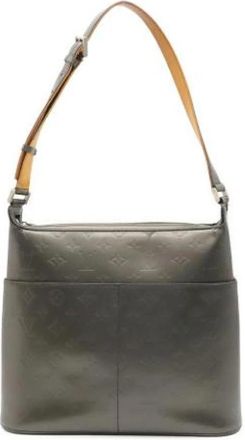 Louis Vuitton Tweedehands Canvas Louis Vuitton tassen - Dames - Vintage Schoudertas - Grijs - ONE Size - Vintage