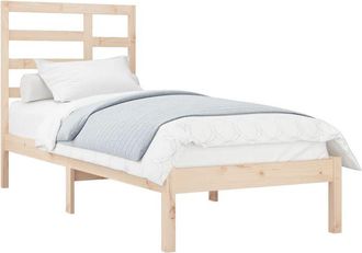 vidaXL Estructura de cama sin colchón madera maciza 100x200 cm Vidaxl