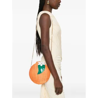 Serpui Mediterran Top Handle Bag - Orange