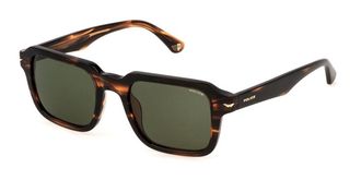 Police SPLN36 CHAMP 10 0836 Mens Sunglasses Brown Size 52