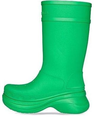 Balenciaga (WMNS) Crocs x Balenciaga Boots Green 677388W1S8E3033