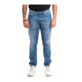 Dondup Heren, Jeans, Blauw, Maat: W32 Denim