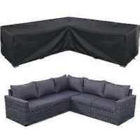 OEM Funda Impermeable Para Sof&aacute; Esquinero, Conjunto De Muebles De Jard&iacute;n, Funda Para Muebles Modulares De Exterior - Crezuo