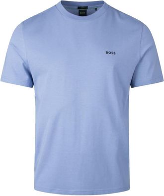 HUGO BOSS Logo Detail Stretch-Cotton T-Shirt, Size Medium