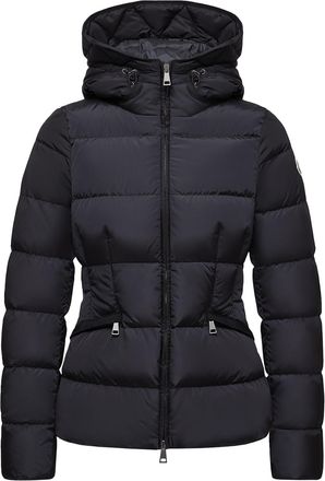 Moncler Moncler Avoce Hooded Short Down Jacket, Women, Blue, Size: 00