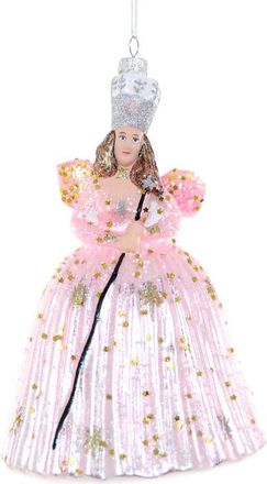 Cody Foster & Co. Glinda Glass Ornament in Pink Multi at Nordstrom