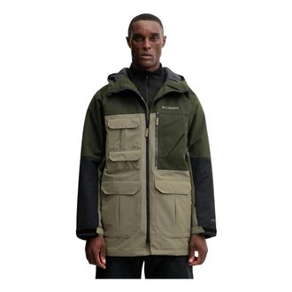 Columbia Coreshot Waterdichte Ski Jas - Heren - Ski Jassen - Groen - M - Leer - Fitness