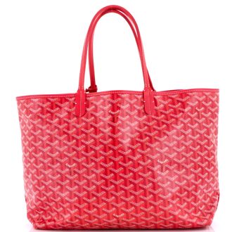 Goyard Saint Louis Reversible Tote Coated Canvas and Printed Canvas PM