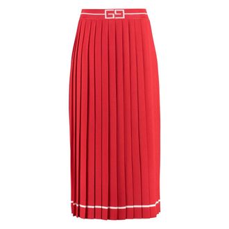 Gucci Mujer, Faldas, Rojo, Talla: M