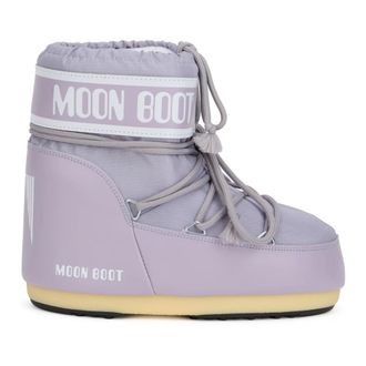 Moon Boot Moon Boot, Winter Boots, female, Purple, Size: 6 US Icon Low Boot