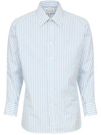 Maison Margiela White Striped Shirt
