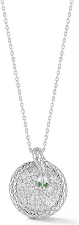 Glaze Jewelry Silver Cz Necklace