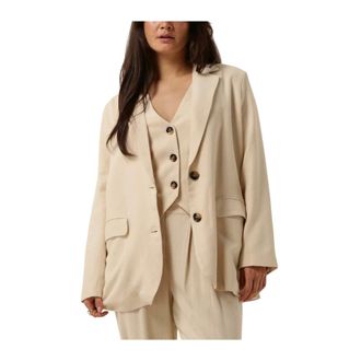 Ydence Ydence, Jassen, Dames, Beige, S, Beige Blazer Ruth