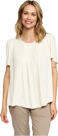 2-Biz 829 Cloud - Dames - Blouses - Wit - L - Overhemden