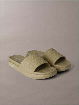 Calvin Klein Womens Womens Pereen Sandal - Neutral - 10