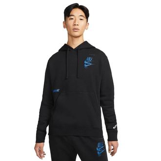 Nike Sportswear HoodieBlack Blue DM6874-010