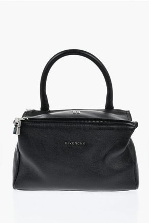 Givenchy Textured Leather PANDORA Bag with Silver Effect Logo size Unica