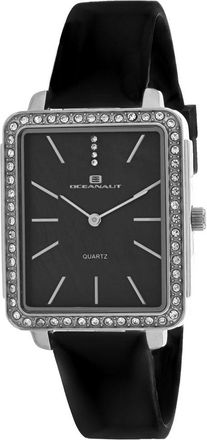 Oceanaut Womens Adorn Black Square 44mm