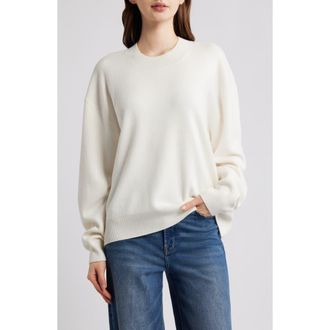 Mavi Crewneck Sweater in Antique White at Nordstrom, Size X-Small