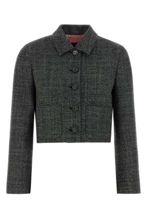 Gucci Two Tone Wool Blazer