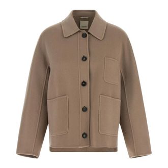 Max Mara S Cloe Jacket - Jackets - Mujer - Beige - 2XS