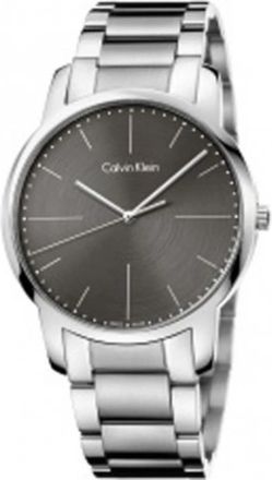 Calvin Klein Quartz Horloge - Dames - Horloges - Grijs - ONE Size - Accessoires