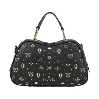 Braccialini Handbags, female, Black, Size: ONE SIZE Candy Bowler M