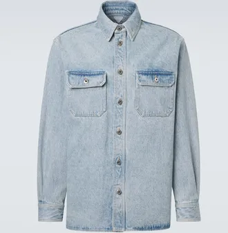 Bottega Veneta Giacca camicia in denim