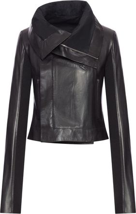 Rick Owens Leather Biker Jacket