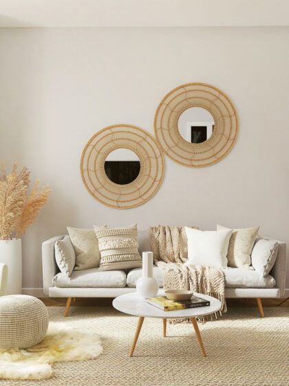 Mit diesen Interior Trends werten wir 2024 unser Wohnzimmer auf