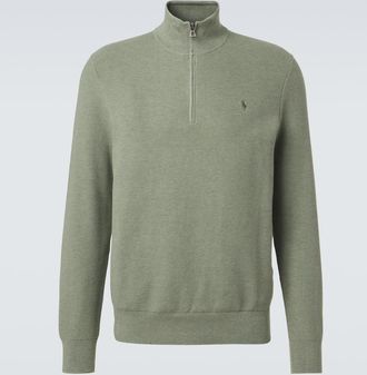 Polo Ralph Lauren Cotton half-zip sweater