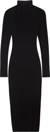 Isabel Marant Vanessa roll-neck midi dress - women - Viscose/Elastane - 36 - Black