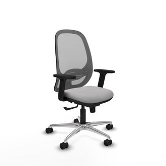 Piqueras y Crespo Silla De Oficina Piqueras Y Crespo Cilanco Gris Espuma Alta Densidad