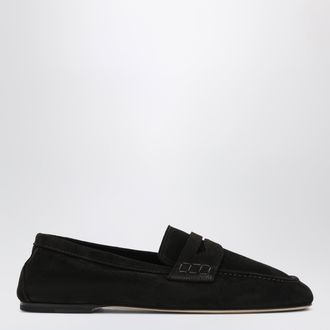 Dear Frances Mocassino color espresso in suede