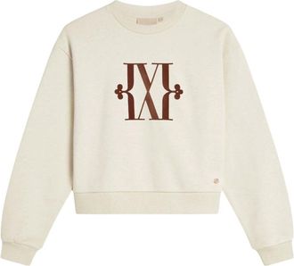 JOSH V Dames, Sweatshirts & Hoodies, Beige, Maat: XS