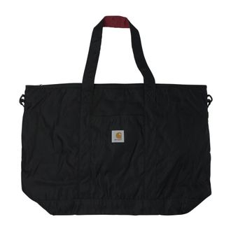 Carhartt Work in Progress Alumni Tote Bag - Heren - Shoppers - Zwart - ONE Size - Nylon - Tassen