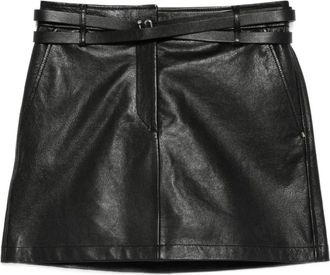 Sportmax Rokken, Dames, Zwart, XS, Stijlvolle Rok Patto