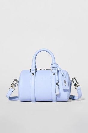 Alo Mini Voyage Bag in Light Provence Blue Leather