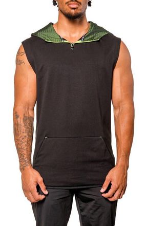 Maceoo Hooded Golf Vest in Dark Grey at Nordstrom, Size Xxx-Large