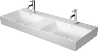Duravit Duravit - Durasquare Mueble Lavabo Doble, 120x47cm, 2 Agujeros Para
