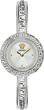 Versace La Greca Ve 8C00324 Horloge - Dames - Horloges - Grijs - ONE Size - Accessoires