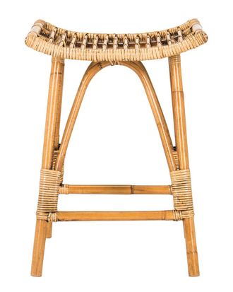 Safavieh Leda Rattan Counter Stool